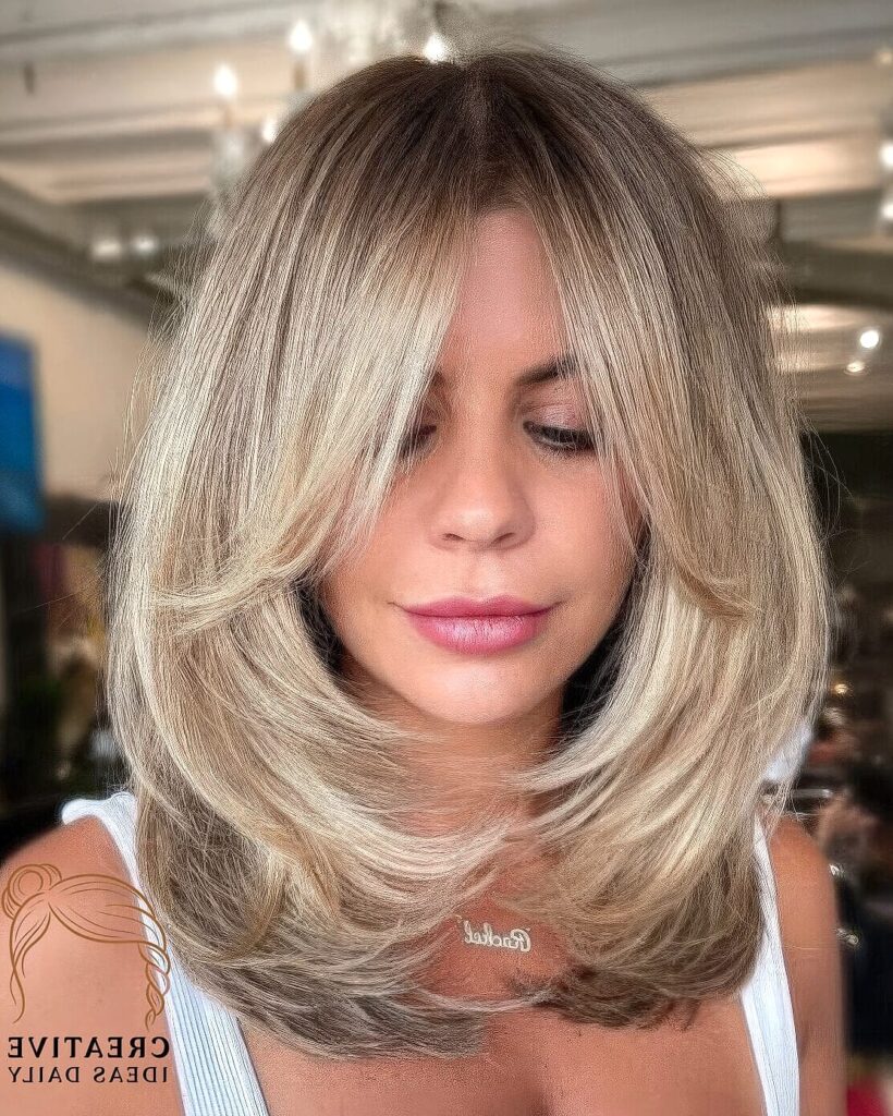 25 Medium Length Haircut For Round Faces Ideas That Are Dreamy and So Inspiring