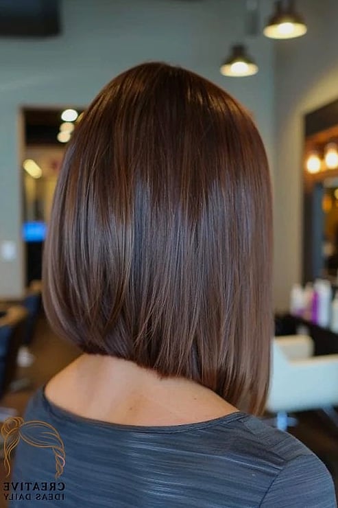 Angled Lob That's Longer in Front