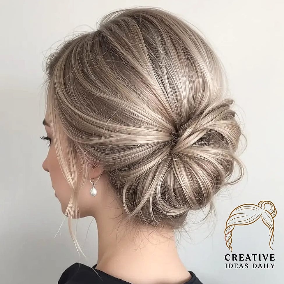 Ash Blonde French Bob