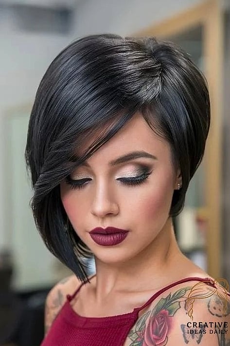 22 Short Hair Haircuts Ideas That Will Transform Your Look 11 Asymmetrical Bob