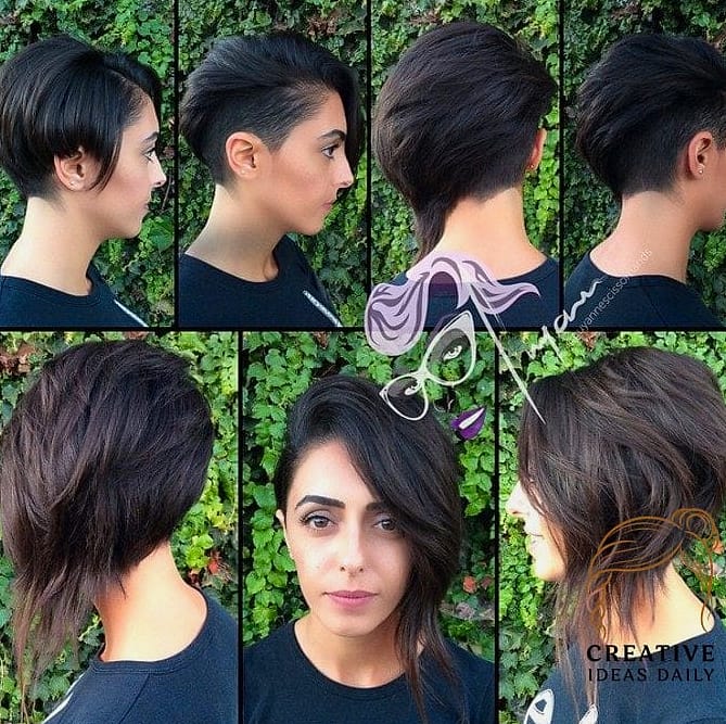 24 Long Pixie Cut Ideas That Are Absolutely Stunning 7 Asymmetrical Long Pixie