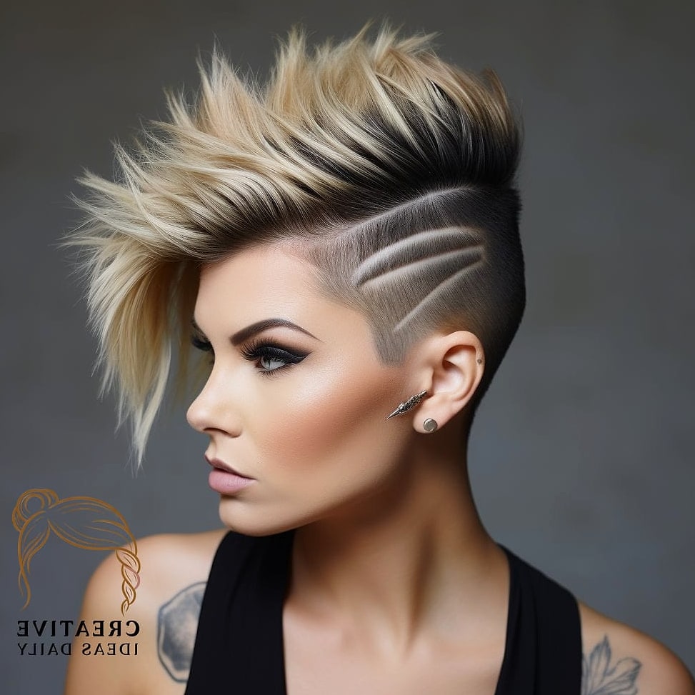 Asymmetrical Spiked Crop