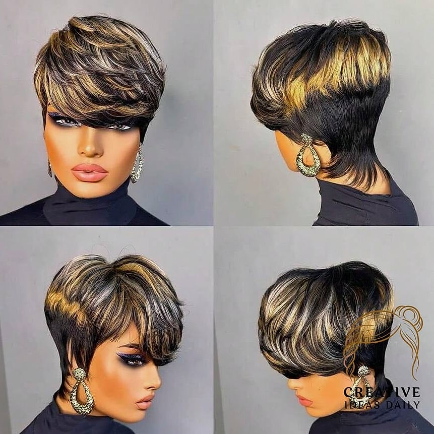 Balayage Pixie