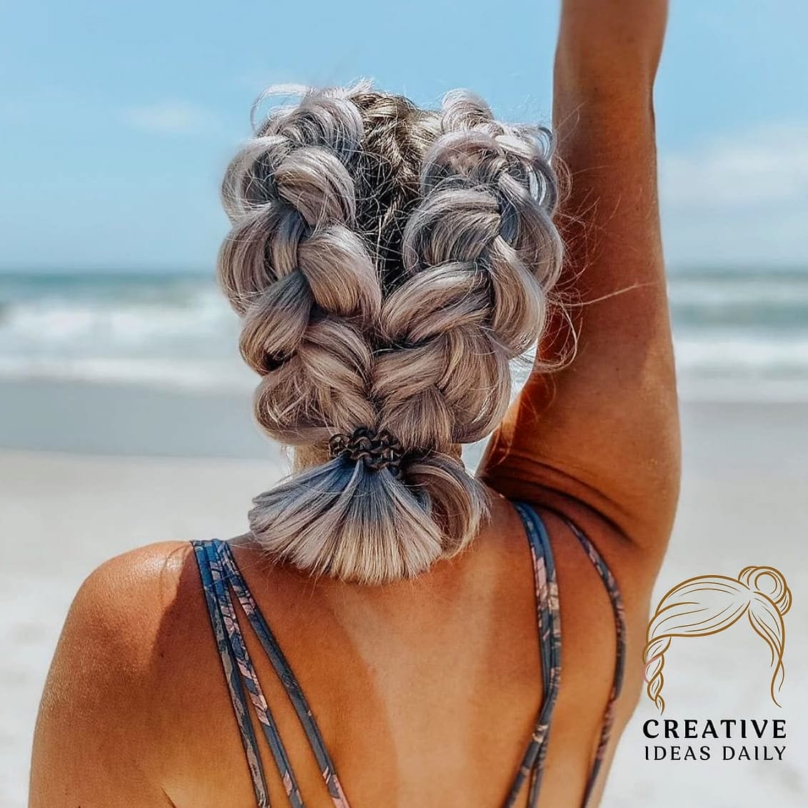 22 Easy Hairstyles For Long Hair Ideas That Will Transform Your Look 17 Beachy Braided Ponytail