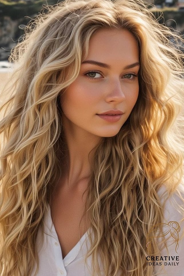 Beachy Wavy Crop