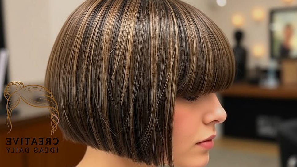 22 Short Hair Haircuts Ideas That Will Transform Your Look 4 Blunt Bob with Bangs