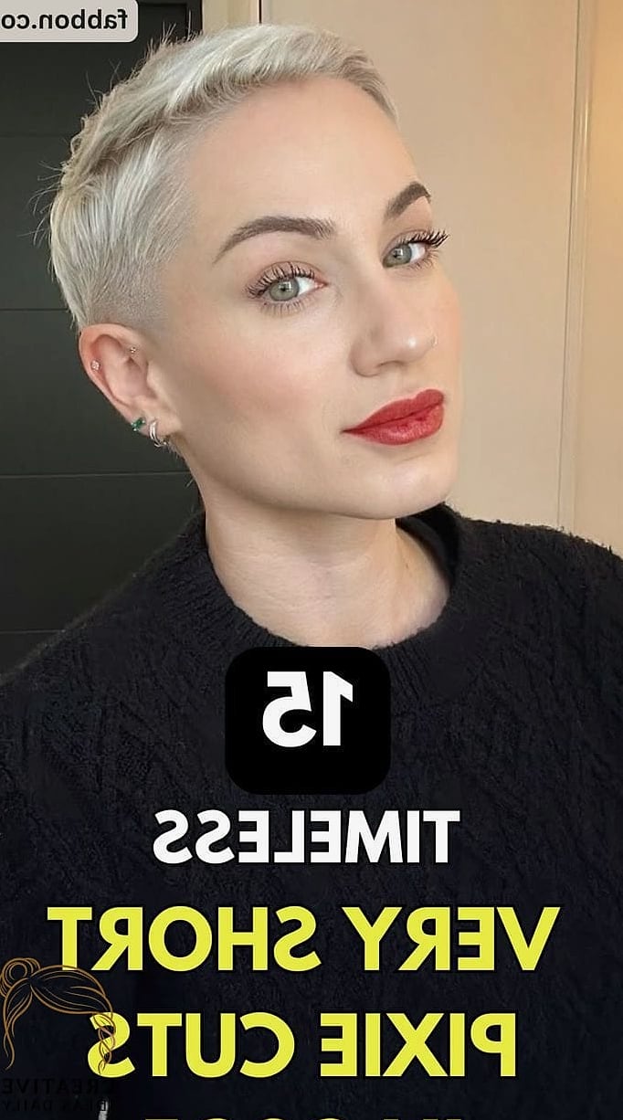 Blunt Pixie with Undercut