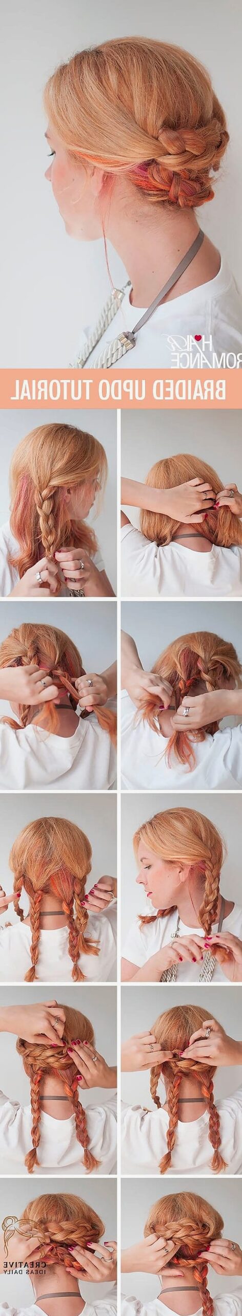 The Braided Half-Up with Face-Framing Pieces