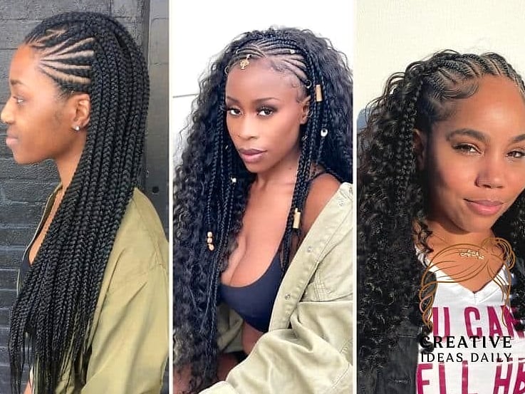 22 Easy Hairstyles For Long Hair Ideas That Will Transform Your Look 10 Braided Half-Up With Ribbon