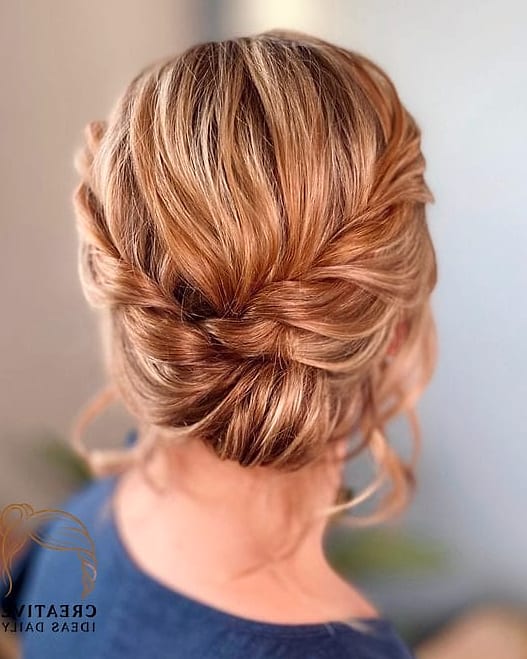Braided Halo With Loose Waves