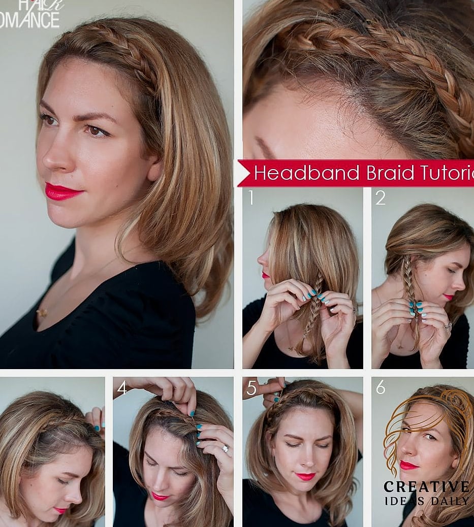The Braided Headband Updo