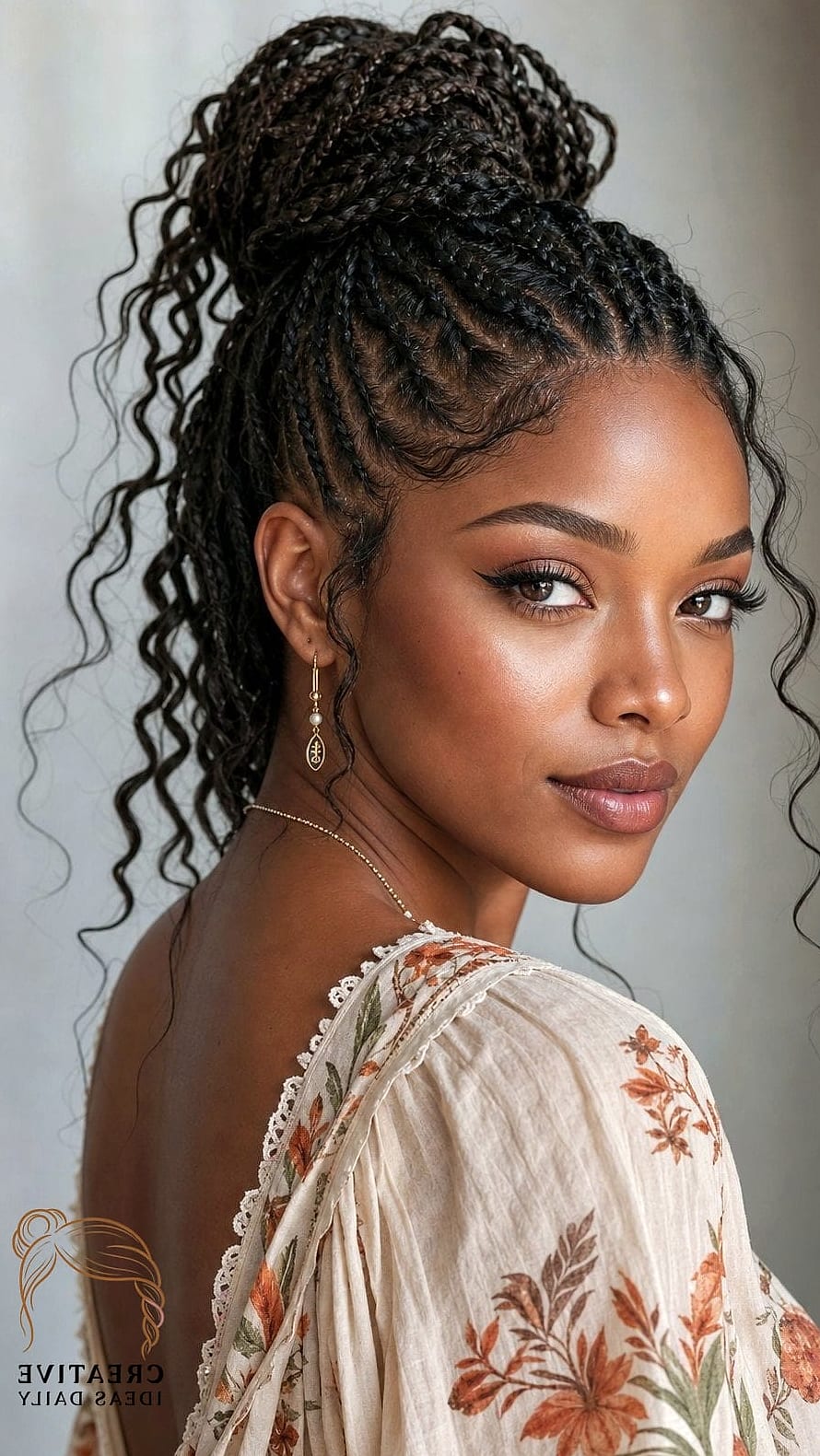 Braided Ponytail Wrap