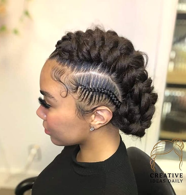 Braided Top Knot