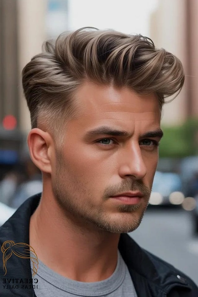 Brushed Up Pompadour