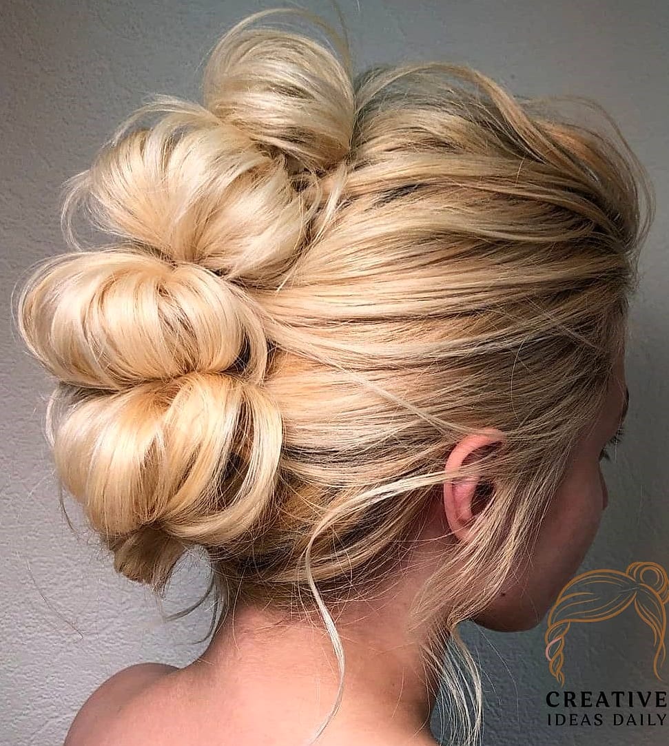 Bubble Braid Updo