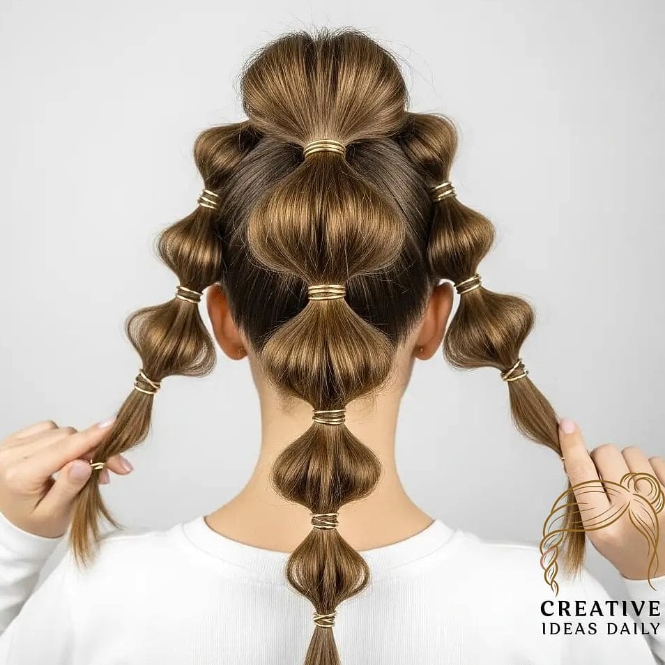 Bubble Ponytail