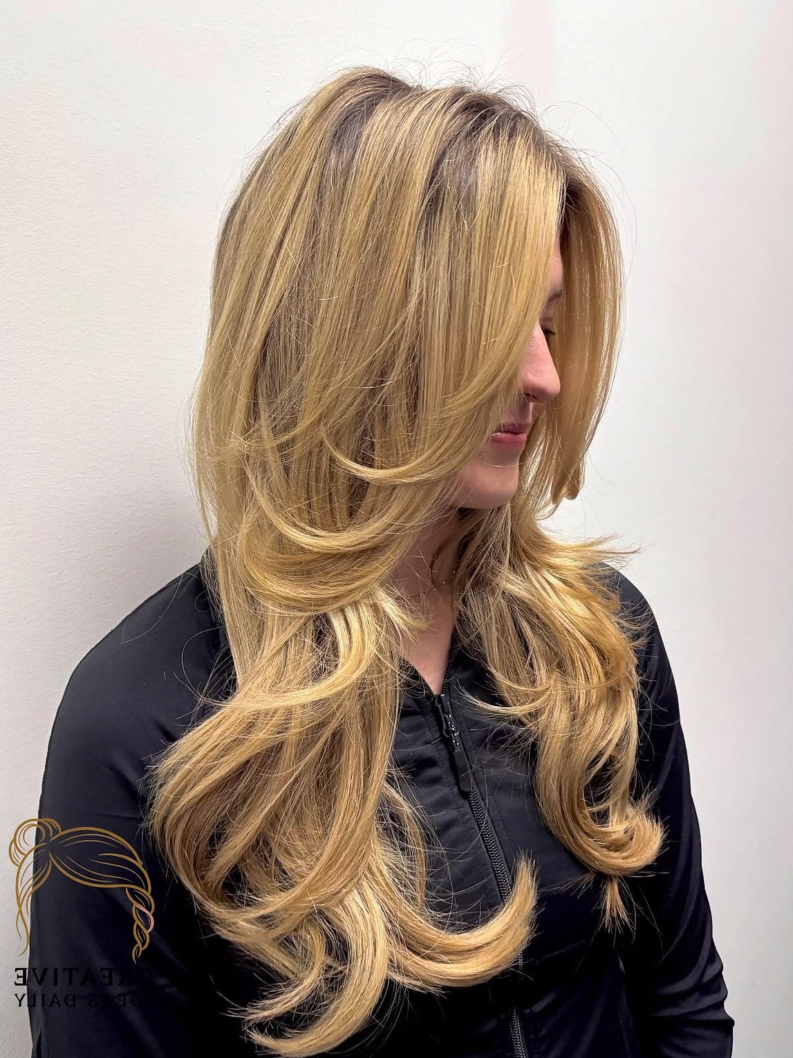 Butterfly Haircut for Second-Day Hair
