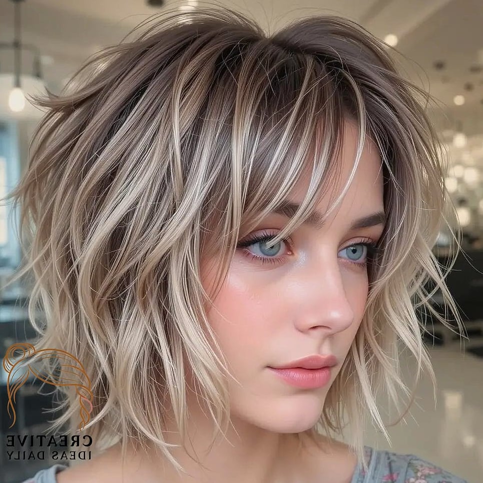 Choppy Layered Bob