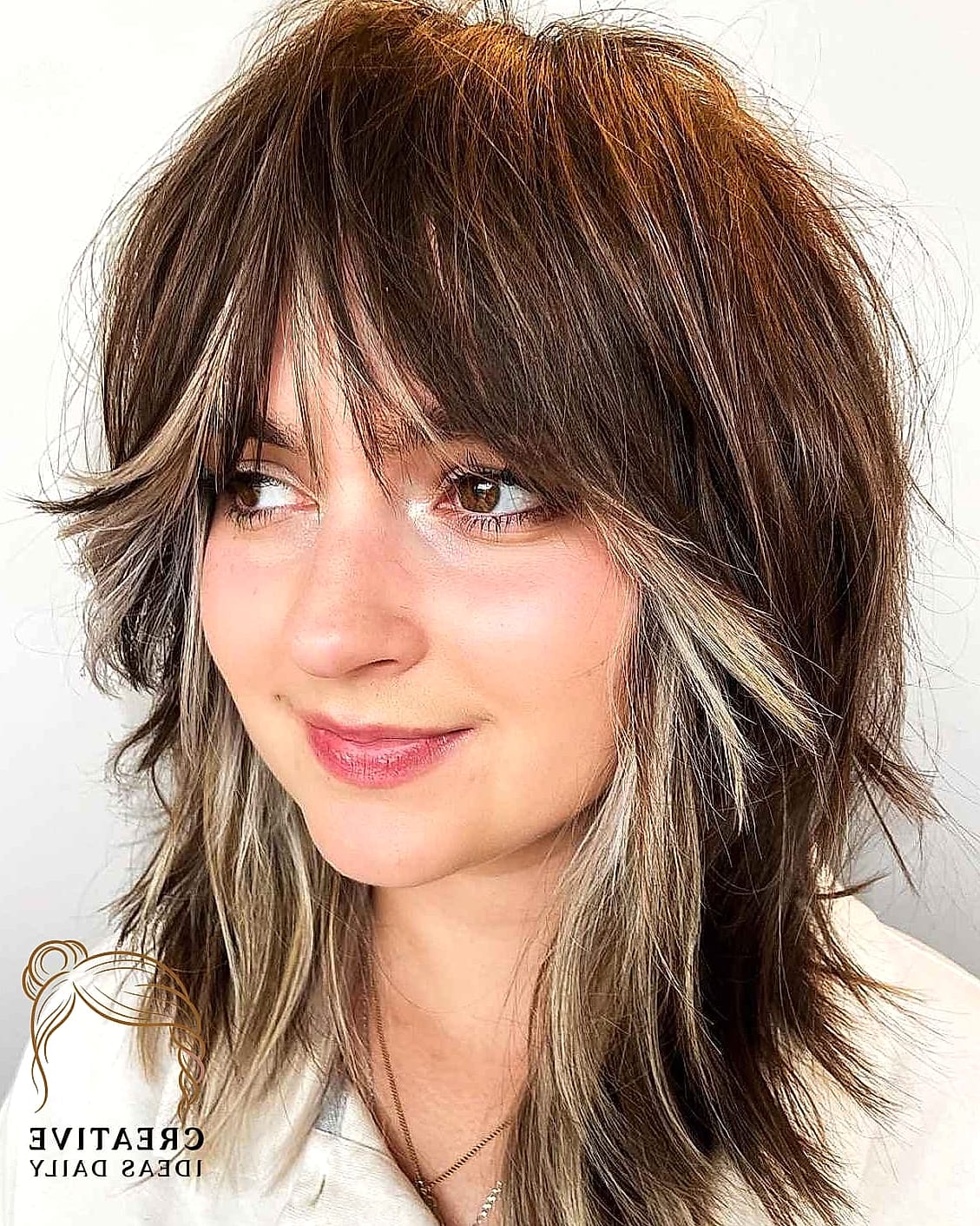 Choppy Layers with Bangs
