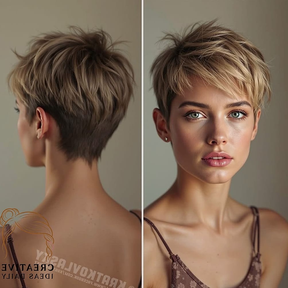 Choppy Pixie Cut
