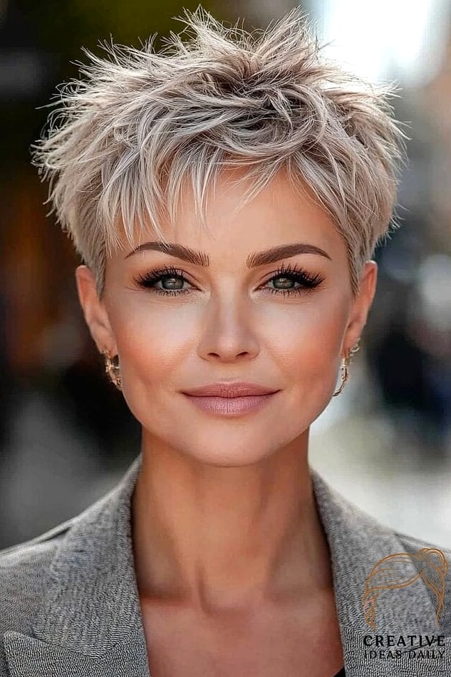 Choppy Pixie Cut