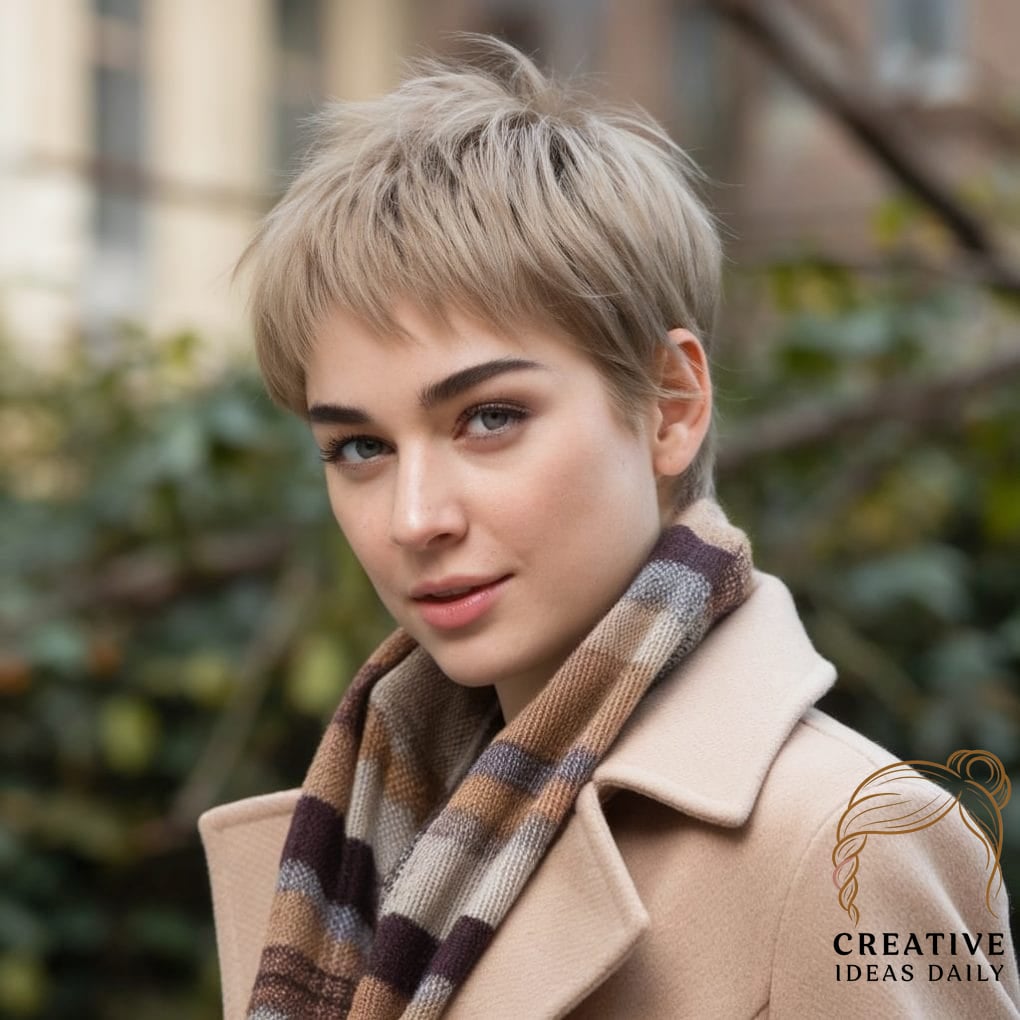 24 Long Pixie Cut Ideas That Are Absolutely Stunning 3 Choppy Pixie Cut