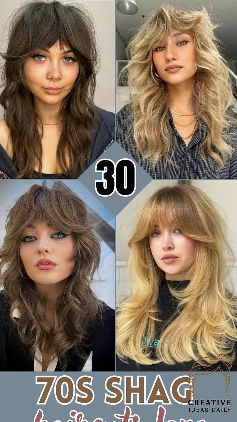 Classic 70s-Inspired Shag