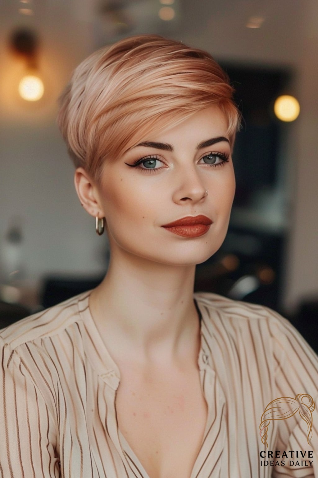 Classic Pixie Cut for Girly Girls