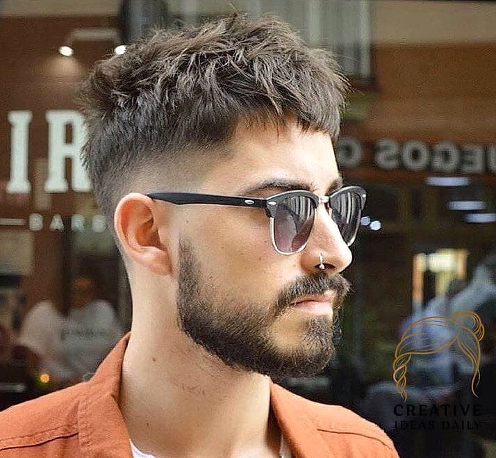Cropped Comb Over