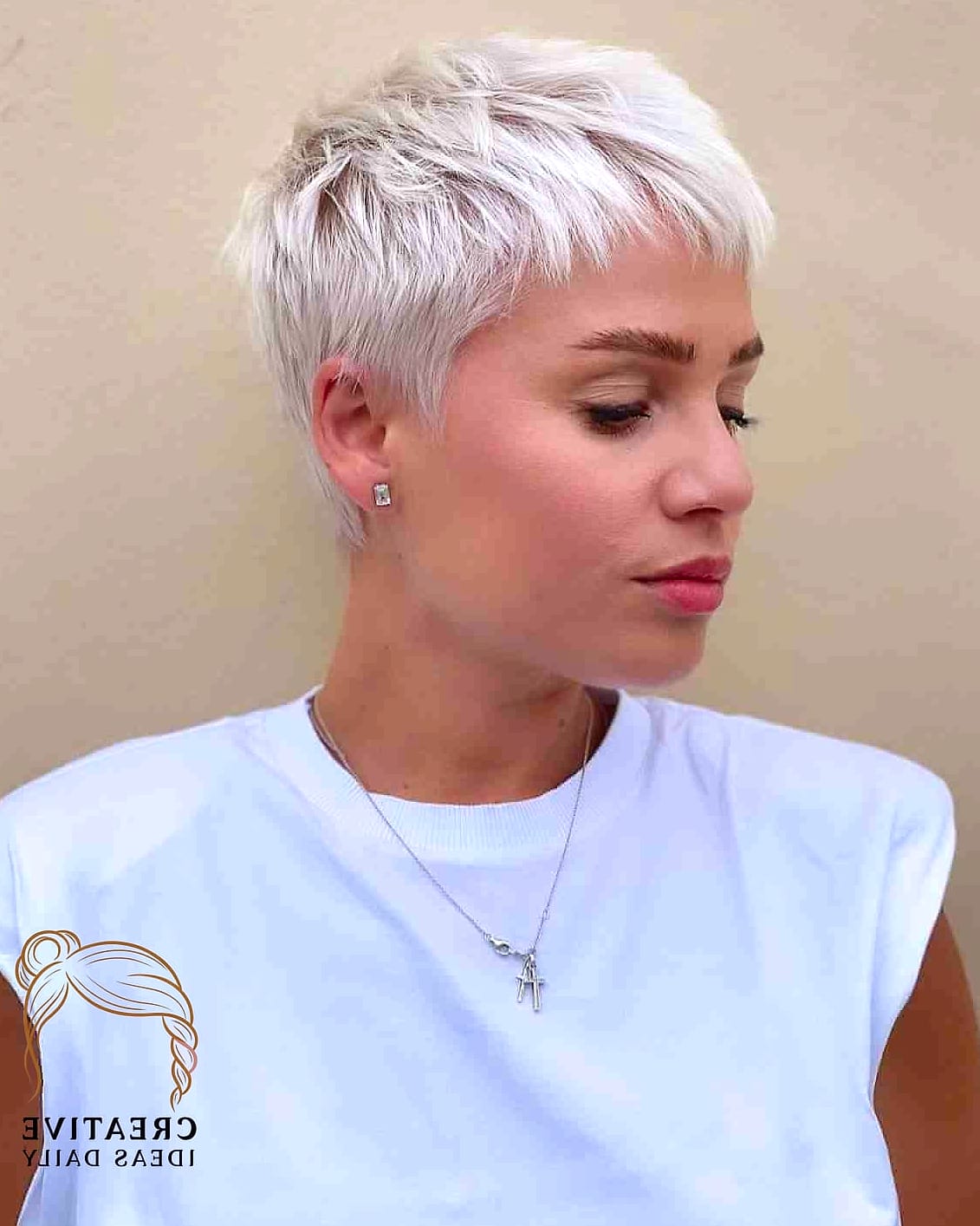 Cropped Pixie with Soft Highlights