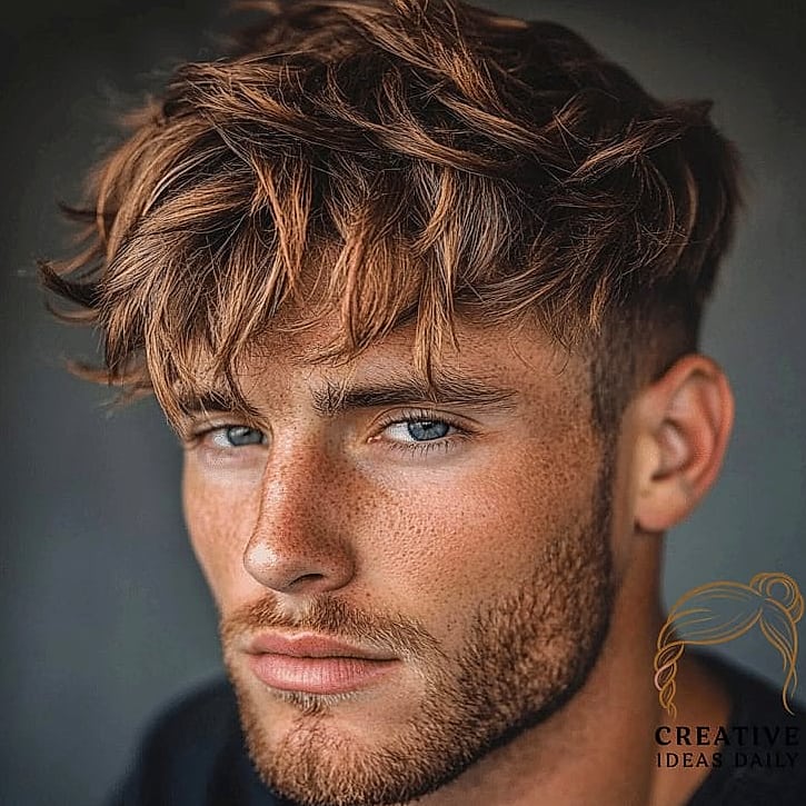 Cropped Textured Fade