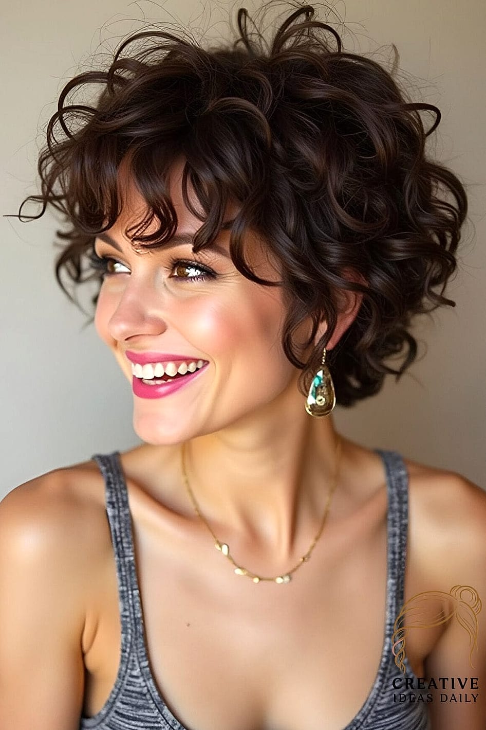 Curly Bob