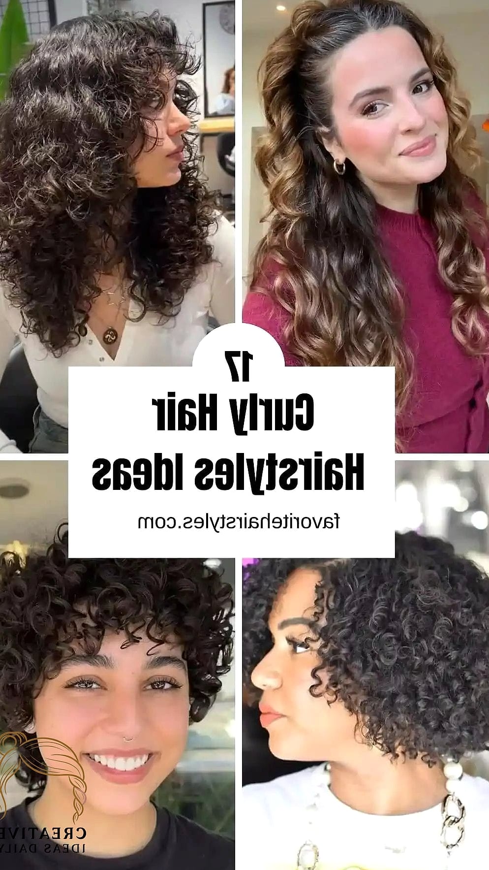 Curly Hair Left Natural with Defined Ringlets