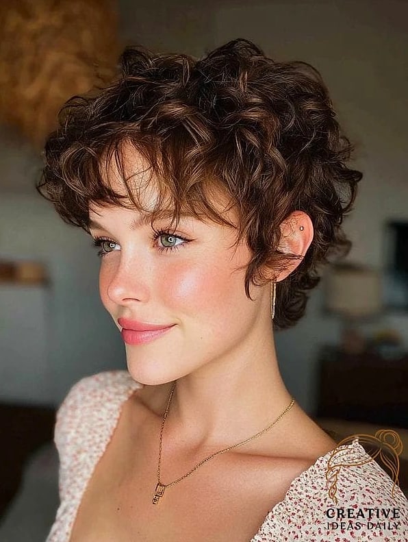 Curly Pixie