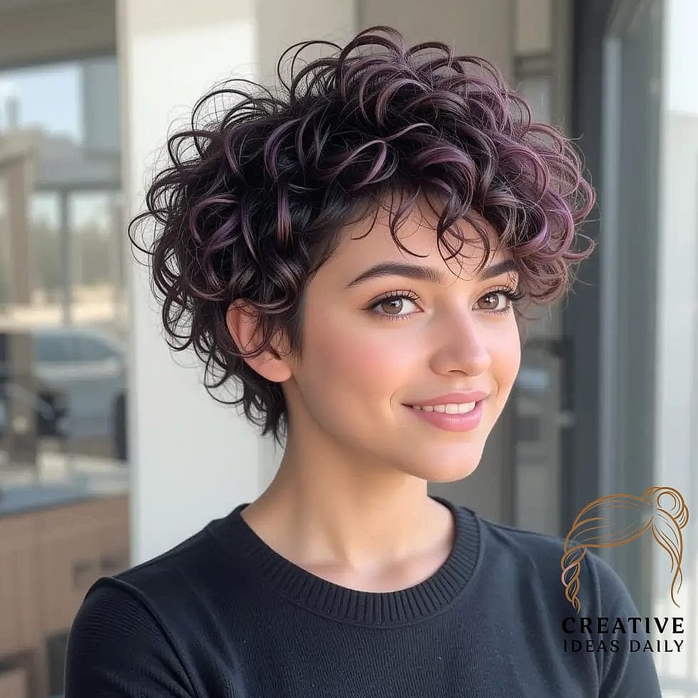 Curly Pixie