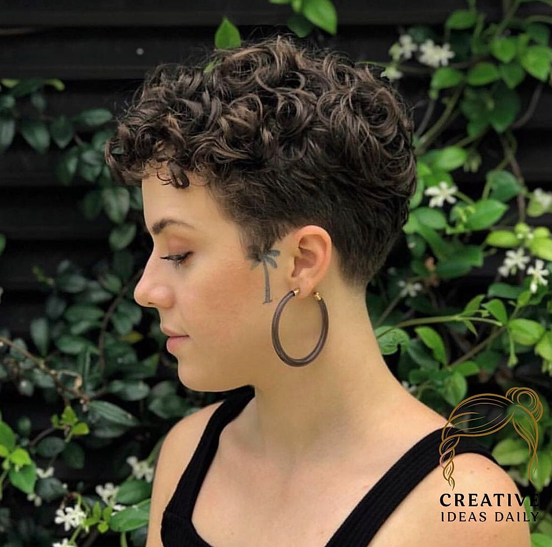 Curly Pixie