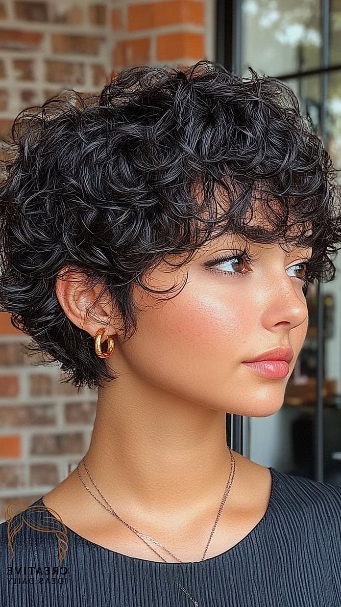 Curly Pixie