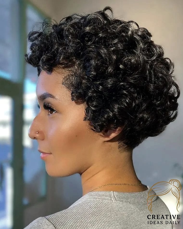 Curly Radiance Pixie