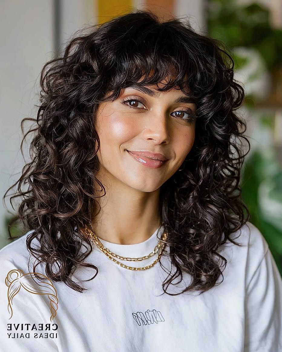 Curly Shag for Natural Texture