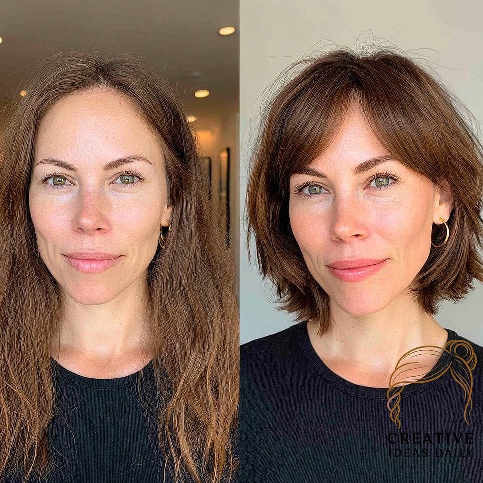 22 Easy Hairstyles For Long Hair Ideas That Will Transform Your Look 5 Curtain Bangs With Long Layers