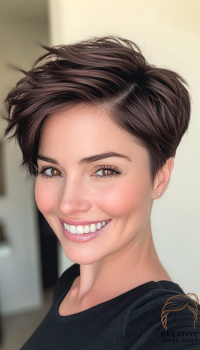 Dark Chocolate Long Pixie Bob