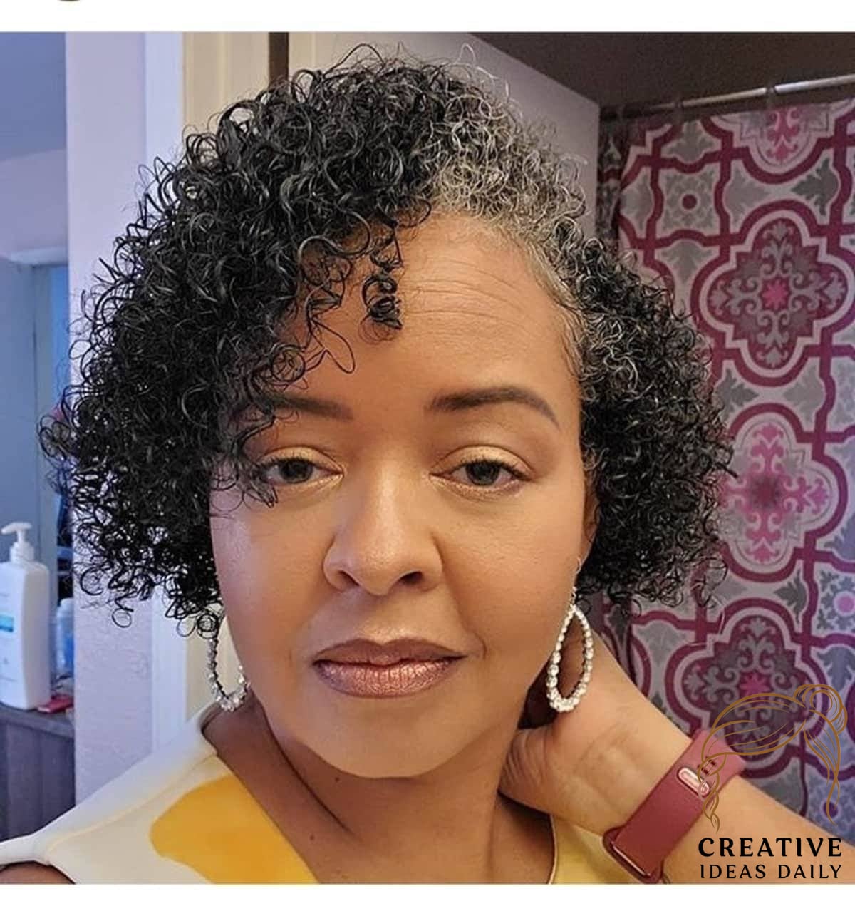 Defined Curls for Short Natural Hair