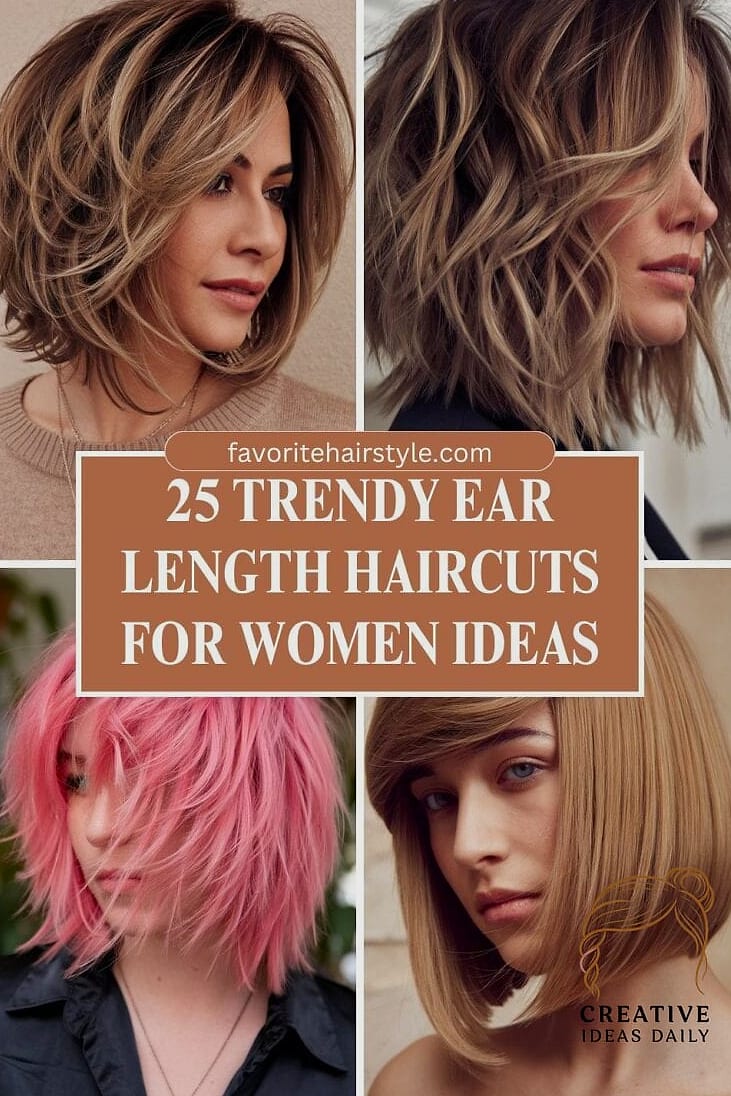 Ear-Length Pixie Cut