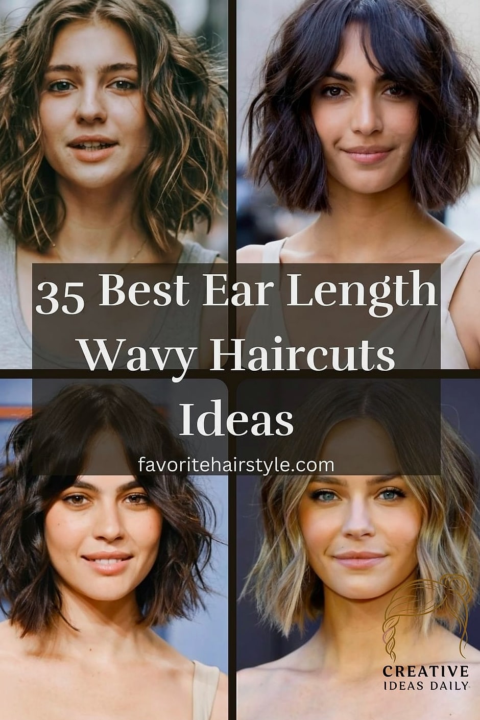 22 Short Hair Haircuts Ideas That Will Transform Your Look 22 Ear-Length Crop