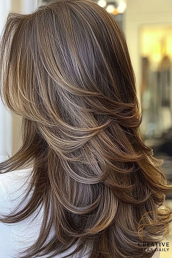 Feathered Layers Lob