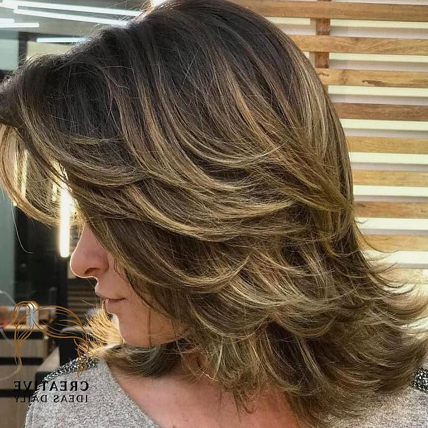 Feathered Medium Cut