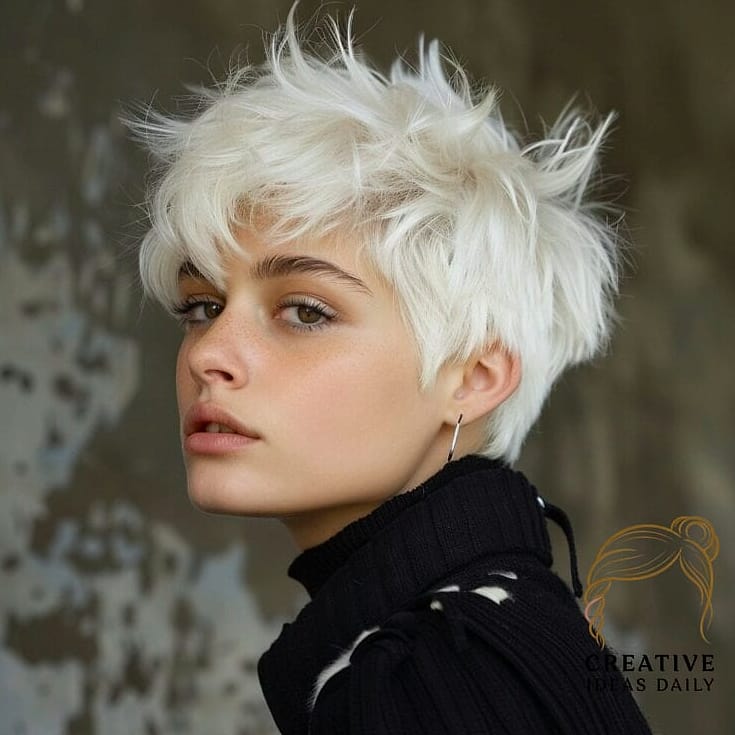 Feathered Pixie Shag