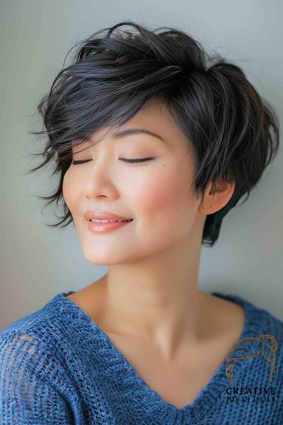 Feathered Pixie Cut