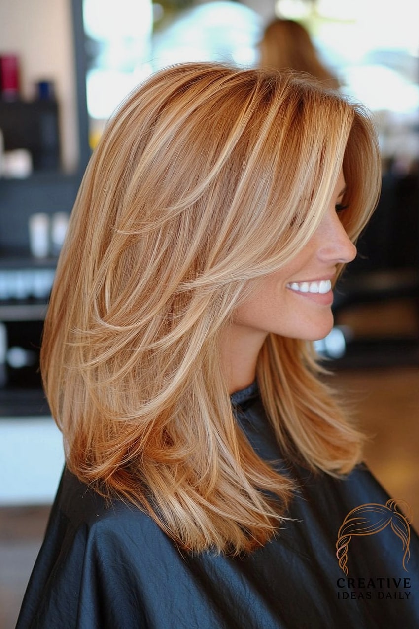 Glossy Layered Cut