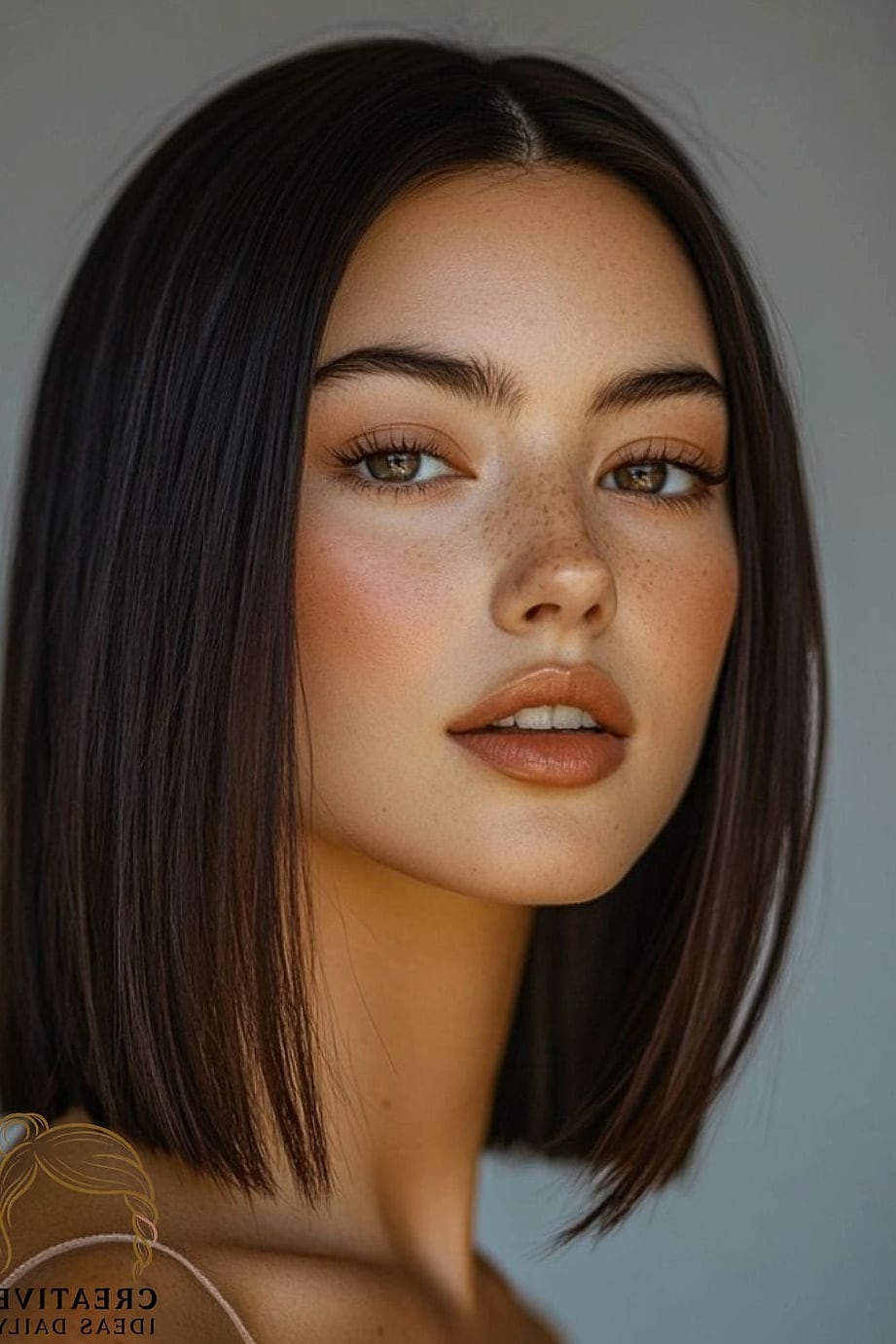 Glossy One-Length Crop